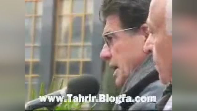 ویدیویی از محمدرضا شجریان در مراسم خاک‌سپاری استاد پرویز یاحقی