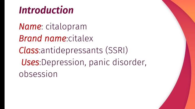 همه چیز در مورد سیتالوپرام citalopram | داروی ضد افسردگی و بیماری هراس