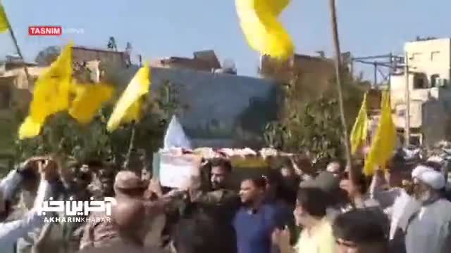 پایان فراق 7 ساله شهید مدافع حرم سید مصطفی حسینی