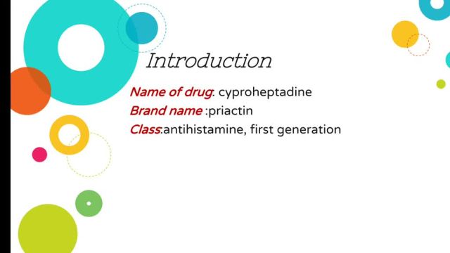 سیپروهپتادین cyproheptadine | انتی هیستامینی برای افزایش اشتها!