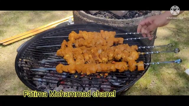 طرز تهیه کباب مرغ رستورانی لذیذ و خوشمزه به سبک افغان ها