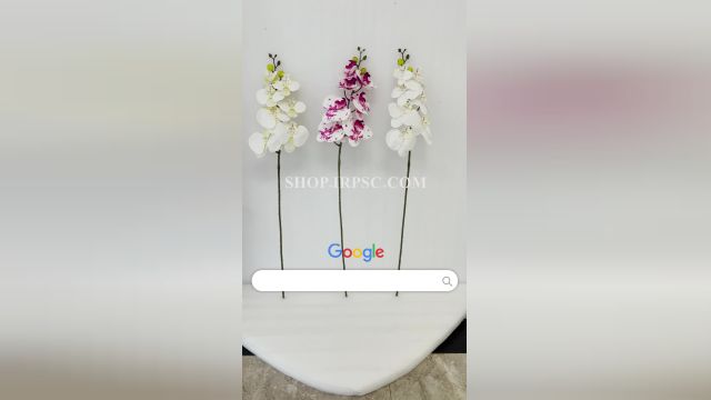 لیست شاخه گل مصنوعی ارکیده مدل 7 گل لمسی |فروشگاه ملی