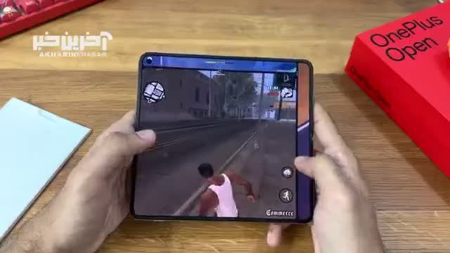 اجرای 3 بازی همزمان و سوئیچ بین آنها در گوشی تاشوی وان پلاس اوپن