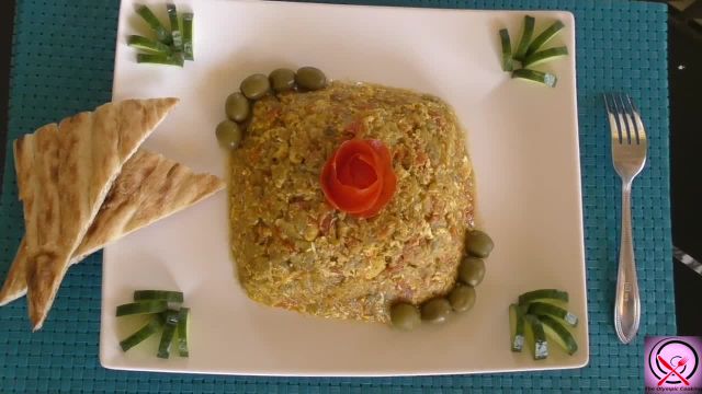 طرز تهیه میرزا قاسمی خوشمزه و مخصوص به سبک افغان ها