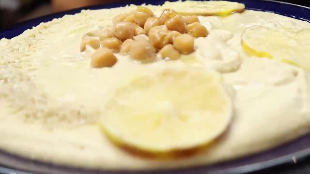 طرز تهیه خوراک حمص لبنانی مناسب برای عصرانه