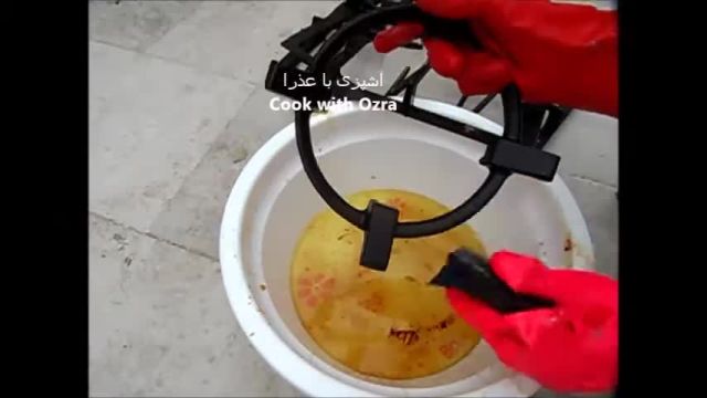 چگونه میله های چدنی گاز را تمیز کنیم