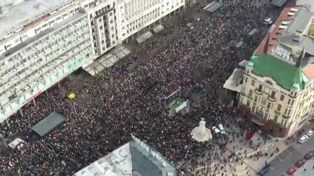 اعتراضات مستمر صرب‌ها درباره انتخابات - فیلم و توضیحات