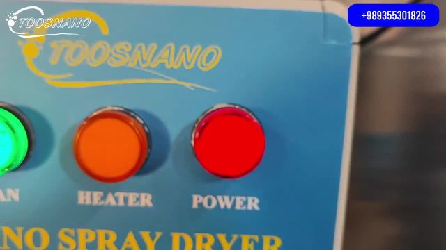 مشخصات نانو اسپری درایر  (Nano Spray Dryer )