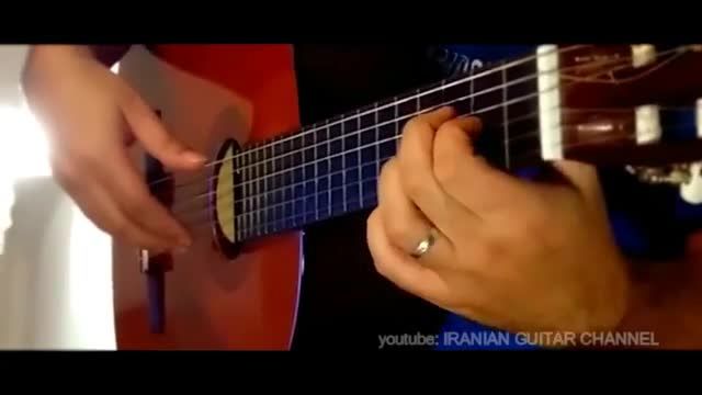 اجرای ترانه تنگه غروبه داریوش با گیتار