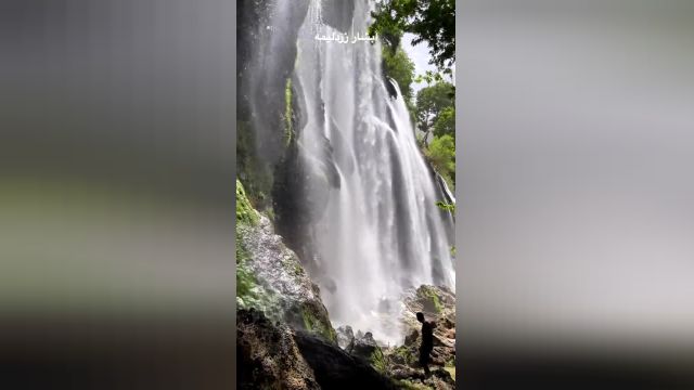 تماشای زیبایی‌های آبشار زردلیمه