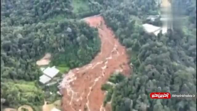 رانش زمین در مالزی 24 کشته و 9 مفقودی بر جاگذاشت | ویدیو