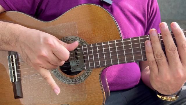 آموزش گیتار کلاسیک | آموزش گیتار بهترین ریتم 4/4 اسپانیایی