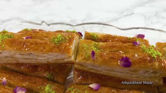 روش پخت شیرینی زبان ساده و خوشمزه به روش افغانی