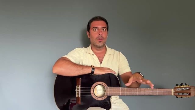 اجرای گیتار آهنگ زده بارون مسعود صادقلو به همراه ریتم و شعر وآکورد