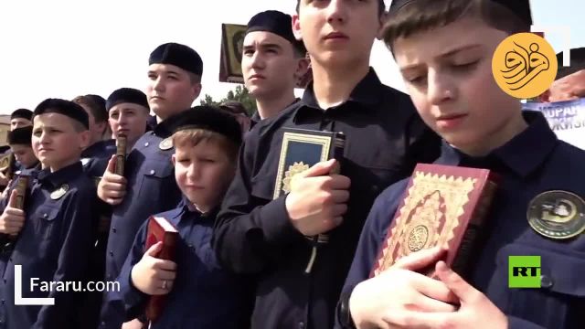خشم چچنی‌ها از آتش زدن قرآن در روسیه | ویدیو