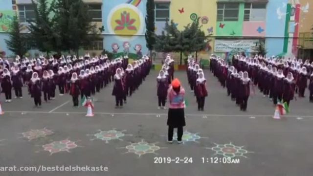 کلیپ ورزش صبحگاهی دانش آموزان بوشهری با ترانه محسن چاوشی