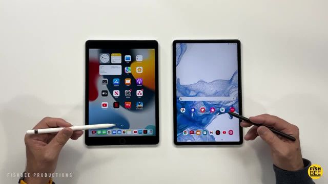مقایسه iPad 9 با Samsung Galaxy Tab S8