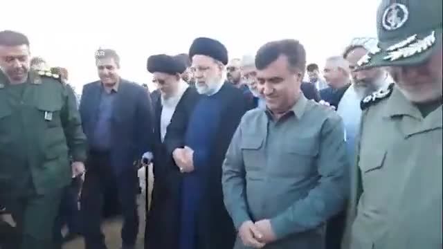 بازدید رئیس‌جمهور از جزیره ایرانی دریای خزر