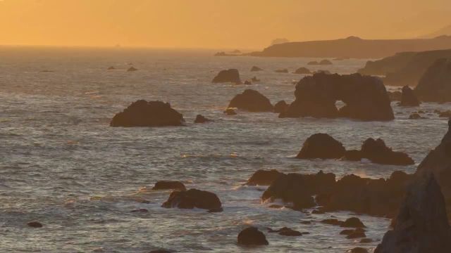 صداهای باد و امواج اقیانوس | شگفتی های ساحلی کالیفرنیا | قسمت 2