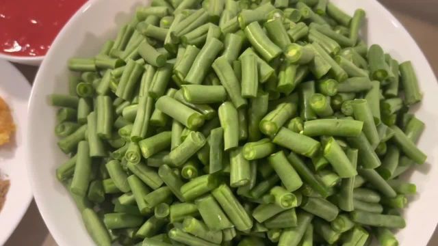 طرز تهیه خوراک فاصلیه افغانی به روش ساده | خوراک لوبیا سبز