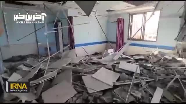 اوضاع وخیم بیمارستان الوفاء پس از بمباران ارتش رژیم صهیونیستی
