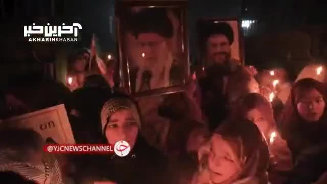 همبستگی کشمیری‌ها در اعتراض به حمله تروریستی در کرمان