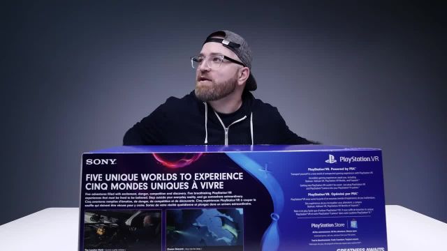 آنباکس و بررسی PlayStation VR