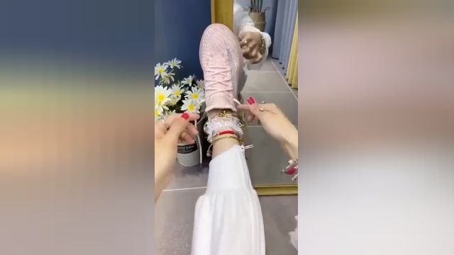 ایده جالب برای زند زدن کفش