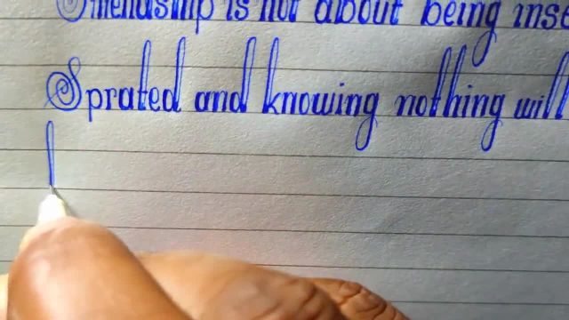 بهبود مهارت های دست خط انگلیسی | تمرین خوشنویسی زبان انگلیسی