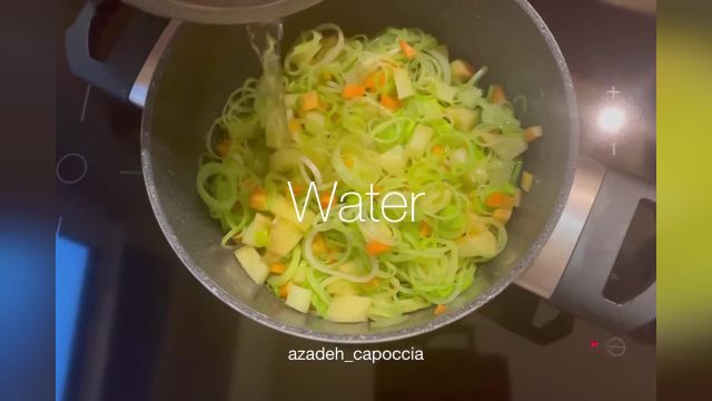 طرز تهیه سوپ تره فرنگی و جو | سوپ سبزیجات