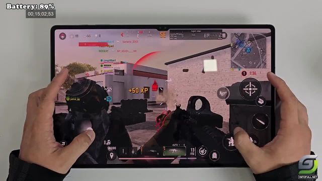 تست بازی Call Of Duty Warzone Mobile در Samsung Galaxy Tab S9 Ultra