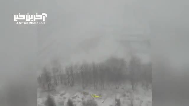 تأثیر بارش شدید برف و باد در سوچی، روسیه