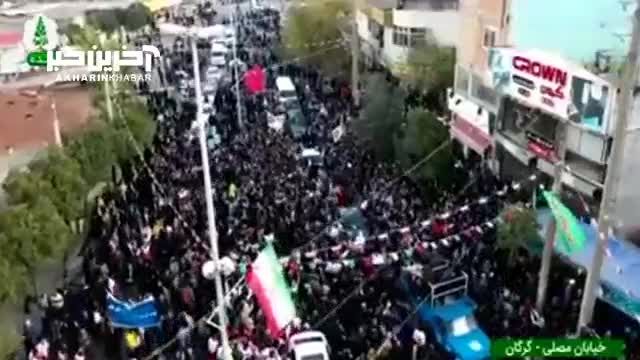 استقبال گرم مردم گرگان از رئیسی: یک پذیرایی دوستانه و دلنشین