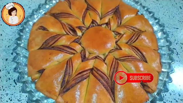 طرز تهیه نان بافته نوتلا خوشمزه و بی نظیر با دستور افغانی