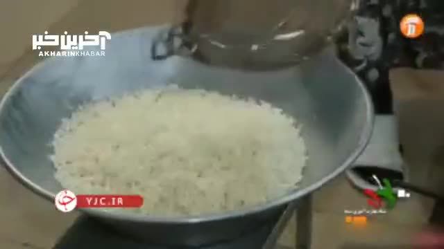 روش پخت شیرینی بادانه با برنج