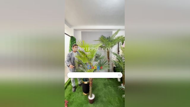 لیست درختچه‌‌ مصنوعی نخل پالم 1.8 متری | فروشگاه ملی