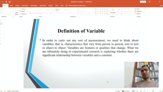 Variables in Research by Farhad Khabazian