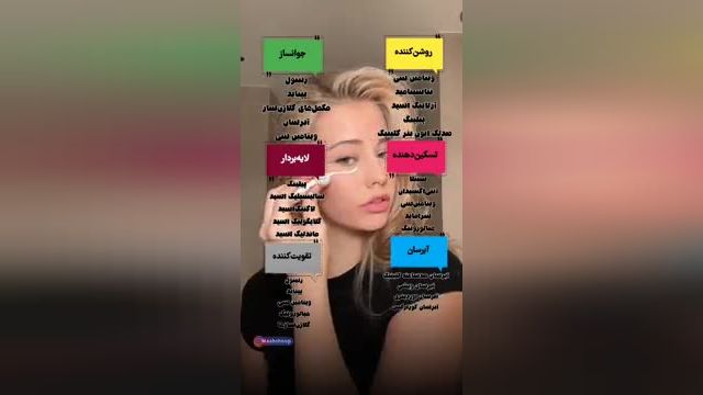 آموزش کاربرد انواع محصولات پوستی