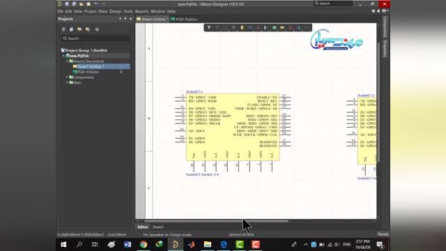 آموزش رایگان طراحی برد مدار چاپی در آلتیوم 2019