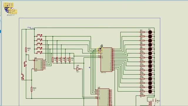 کاربردهای بی نظیر آیسی 74hc154 با مثال