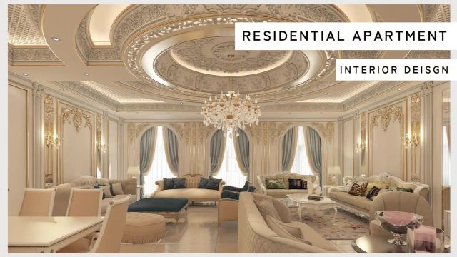طراحی داخلی آپارتمان مسکونی در مشهد
