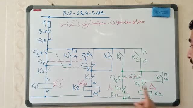 آموزش برق صنعتی | آموزش مدار فرمان و‌ قدرت