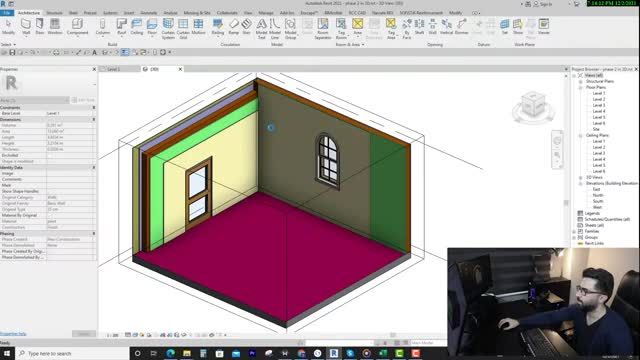 آموزش جامع نرم افزار Revit | روش نمایش جزئیات و دیتیل های 3 بعدی در رویت