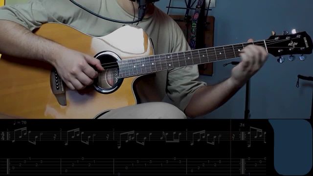 آموزش آهنگ آر اف تی از چرسی و حسین بشیری | آموزش گیتار
