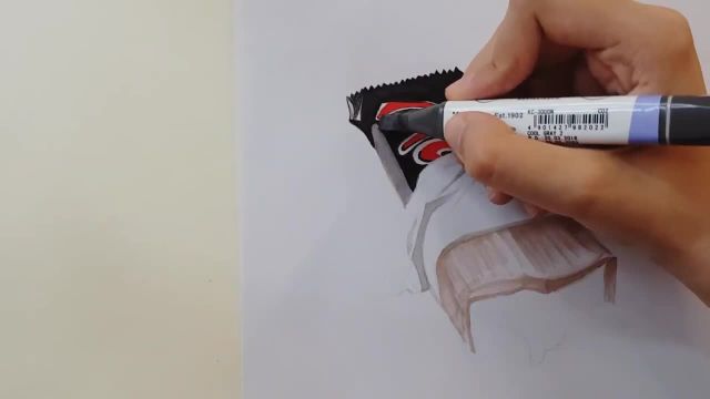 چطور با رعایت نور و سایه یک شکلات تخته ای کاملا واقعی (هایپررئال) بکشید؟