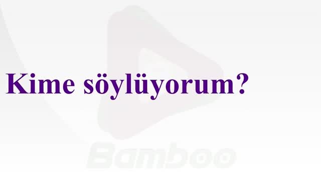 آموزش زبان ترکی استانبولی برای کودکان و نوجوانان (46) - مکالمه و جمله سازی با مثال