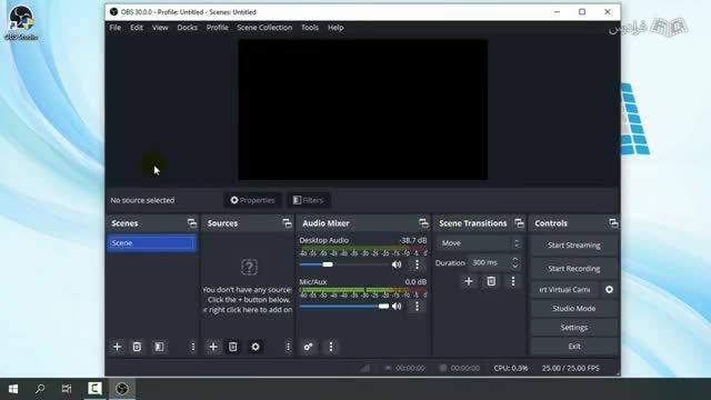 آموزش رایگان نرم افزار OBS Studio برای استریم و ضبط صفحه نمایش | آشنایی با نرم افزار