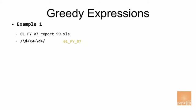 آموزش عبارات با قاعده 22 - حریص بودن Regular expression