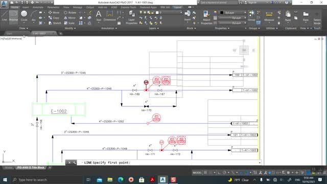 نقشه خوانی مدارک صنعتی - نحوه رسم نقشه های P&ID و PFD در اتوکد