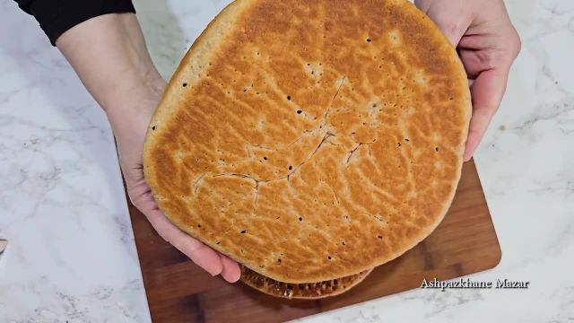 آموزش پخت نان روغنی افغانی با آرد سبوس دار